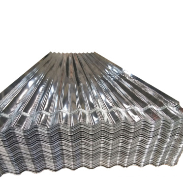 Hojas de techo DX51D 0.18 mm láminas de acero corrugado galvanizado